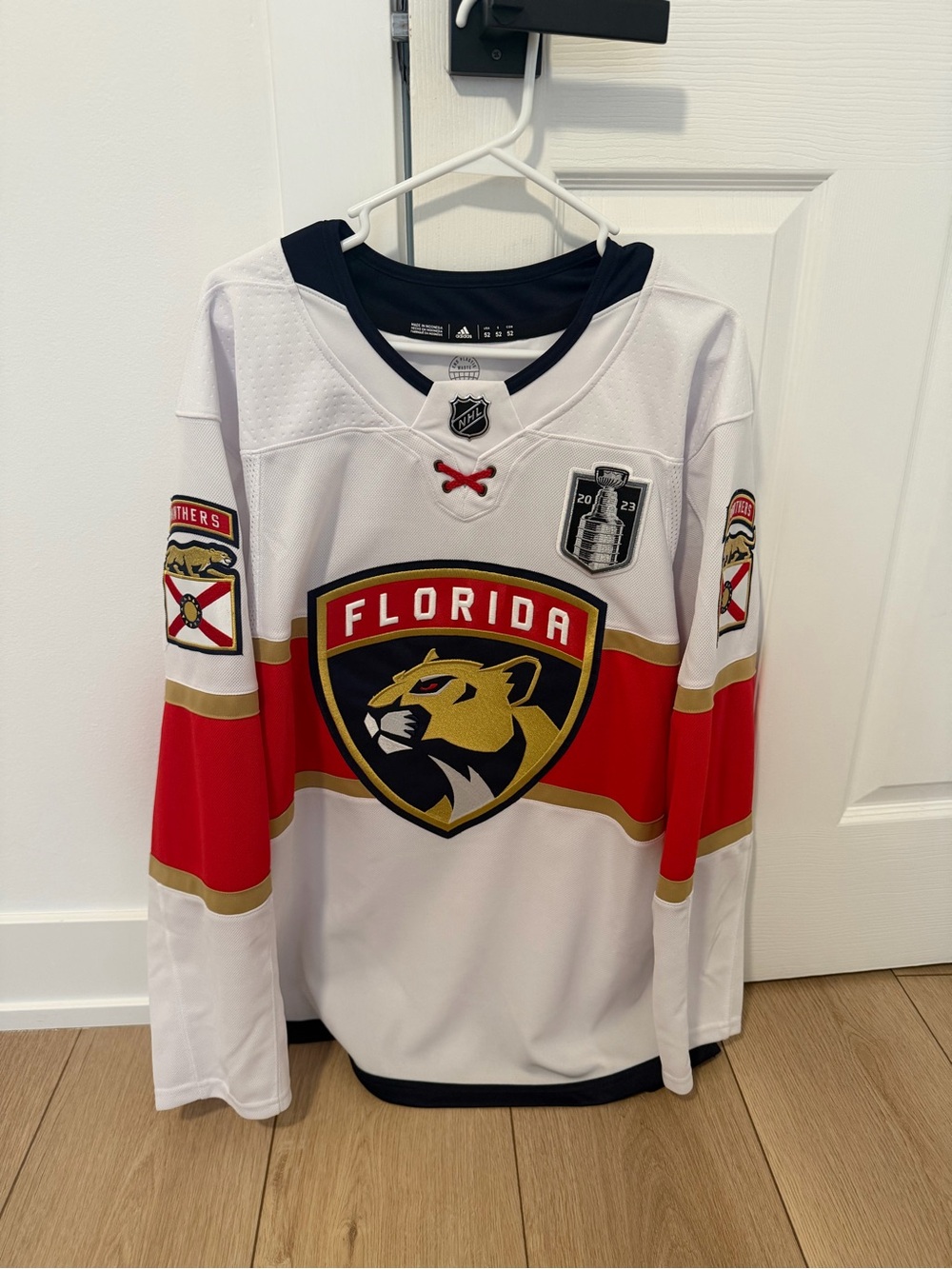 2023 Adidas 2023 Stanley Cup Florida Panthers Jersey
